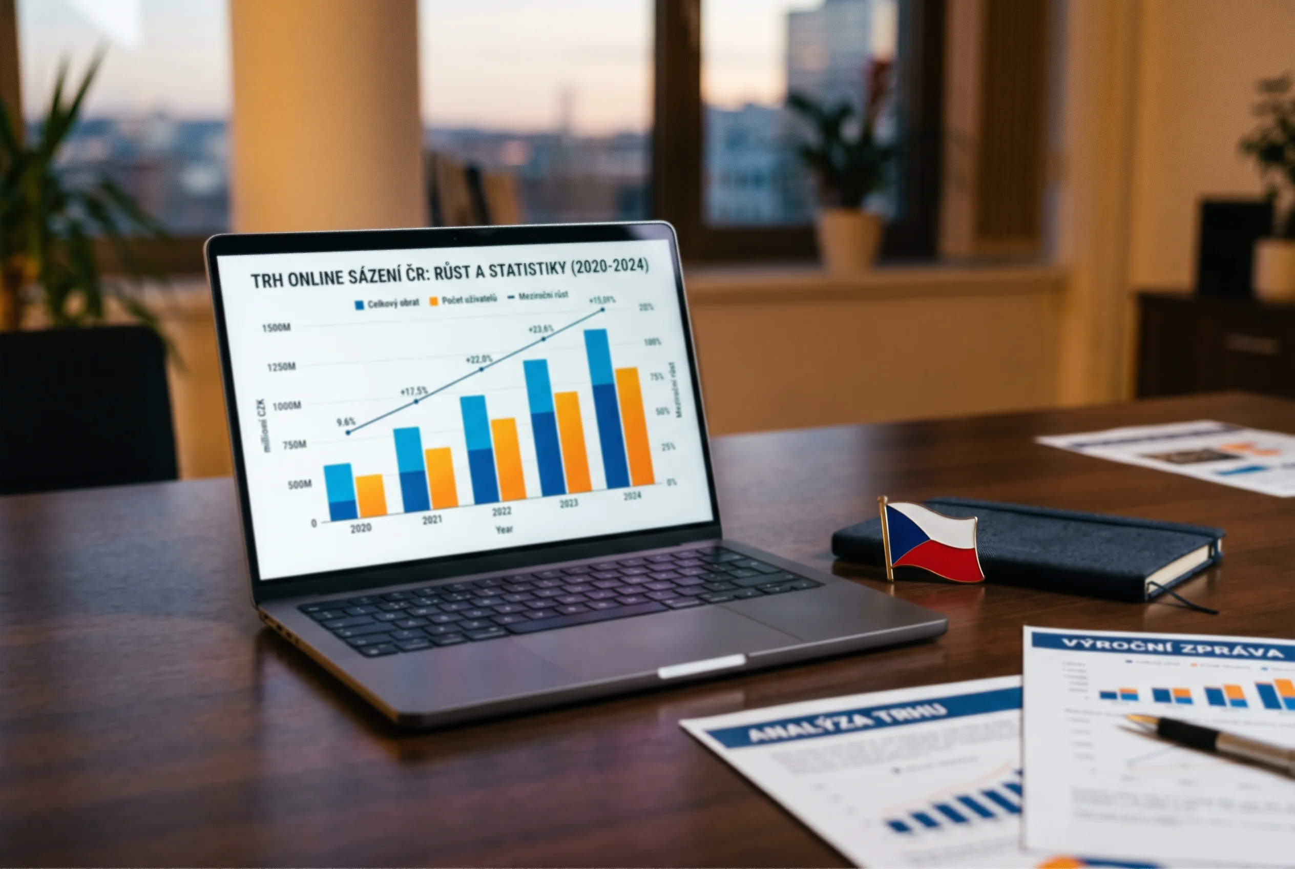 Statistiky a data o českém trhu online sázení