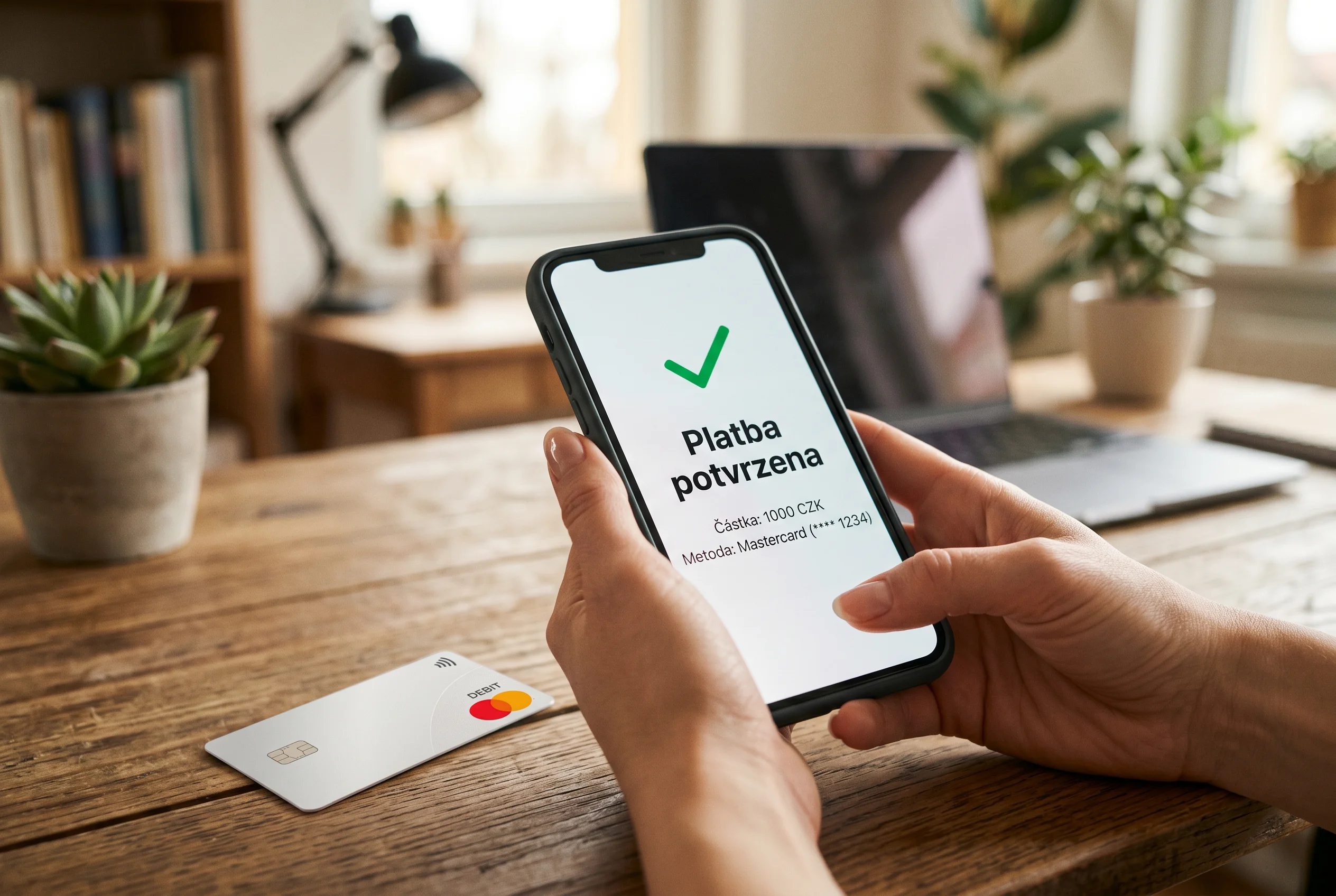 Postup vkladu přes Mastercard na sázkový účet krok za krokem