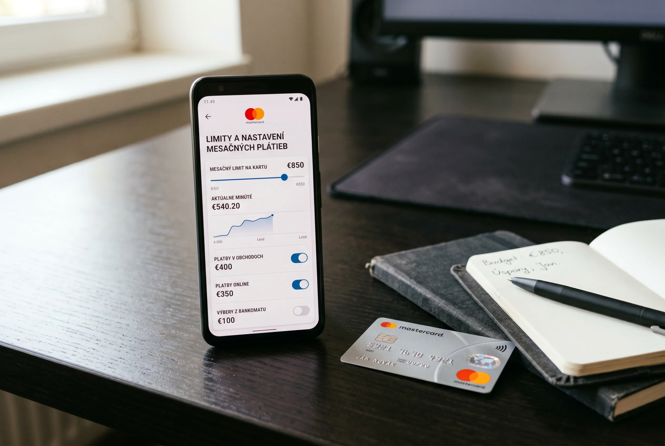 Nástroje zodpovědného sázení a kontrola výdajů s Mastercard
